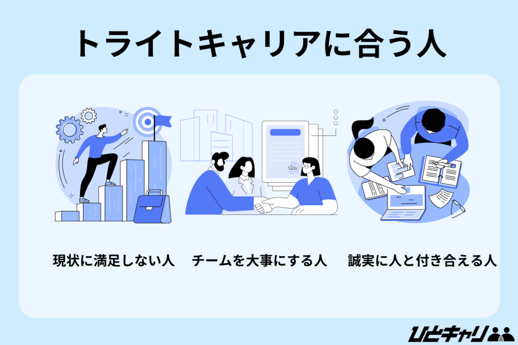 トライトキャリアに合う人